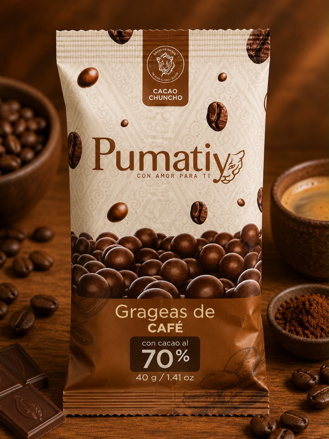 ☕ Café → Perfectas para potenciar la concentración.